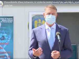 Klaus Iohannis. Sursă: Captură video Facebook