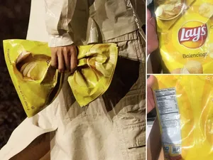 După punga de gunoi, Balenciaga mai scoate o nebunie: Punga de Lay's de 1.800 de dolari - FOTO: Twitter