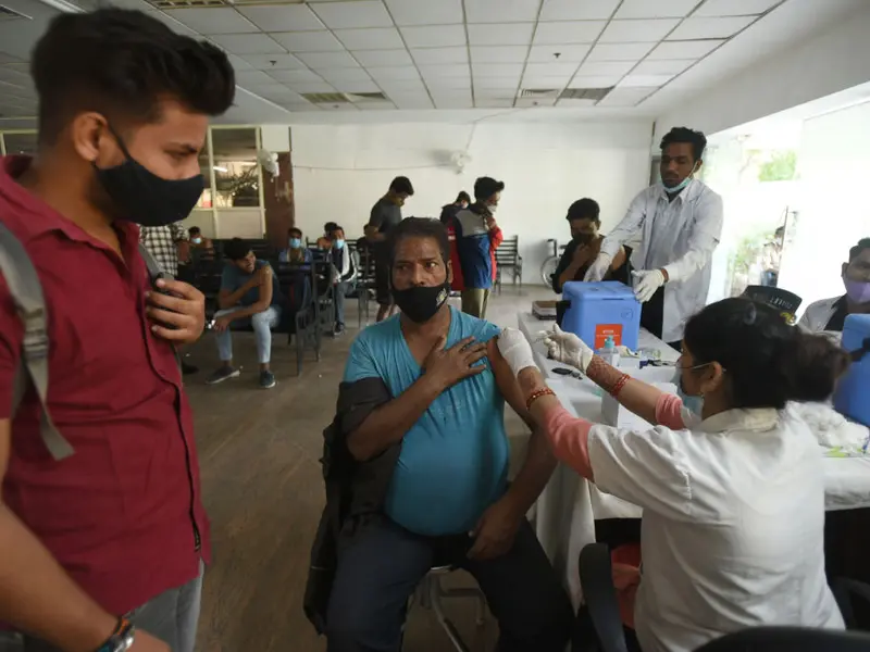 India a început o campanie susținută de vaccinare Foto: Gettyimages