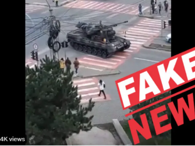 Fake news: „Sisteme HIMARS și Gepard românești se îndreaptă spre R. Moldova” - Foto: Facebook / Captură video