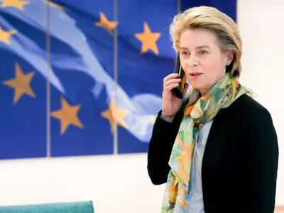 Premierul Italiei a discutat cu șefa Comisiei Europene, Ursula von der Leyen/FOTO: Twitter