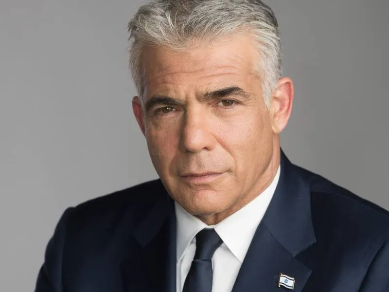 Yair Lapid se află în izolare. FOTO: facebook