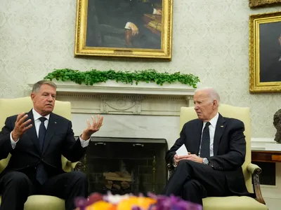 Joe Biden a felicitat România la întâlnirea cu Iohannis: „Ați depășit toate așteptările” - Foto: Profimedia Images