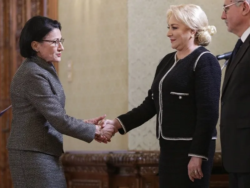 Ecaterina Andronescu nu mai e în relații așa bune cu Viorica Dăncilă, cum era când a preluat mandatul la Ministerul Educației. Sursa: Inquam Photos - Octav Ganea