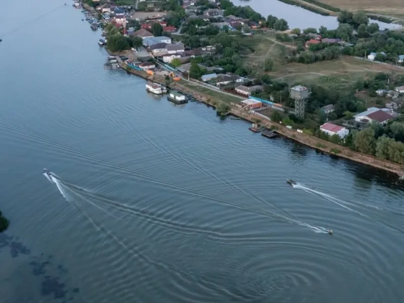 Ucraina a oprit dragajul pe Bâstroe până la clarificarea situației: Descoperirea Apelor Române - Foto: Captură video