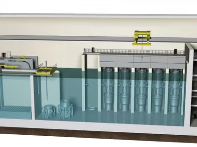 Reactorul nuclear de mici dimensiuni care va fi amplasat în România