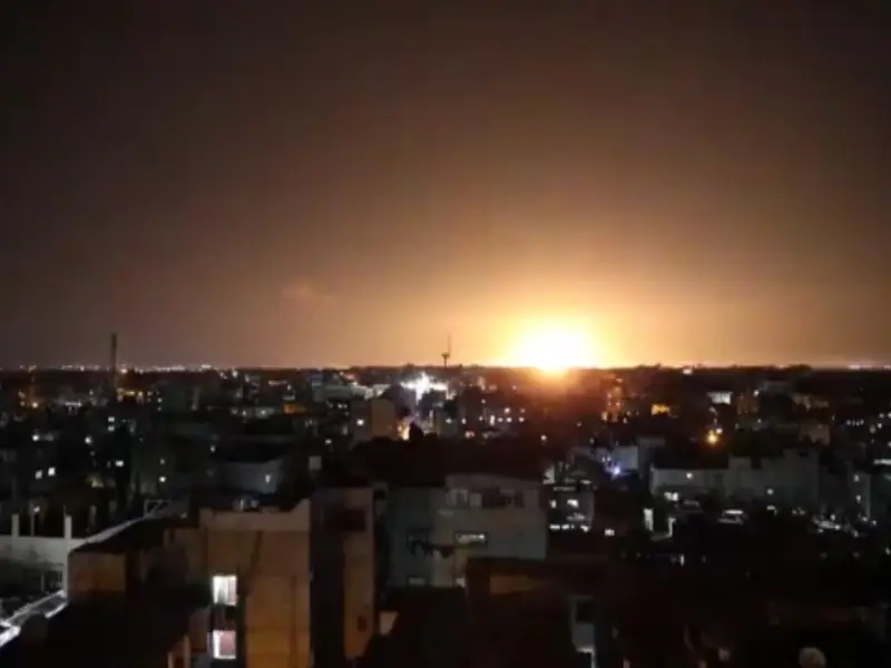 Israelul a bombardat ținte ale teroriștilor din Fâșia Gaza. FOTO: Captură video