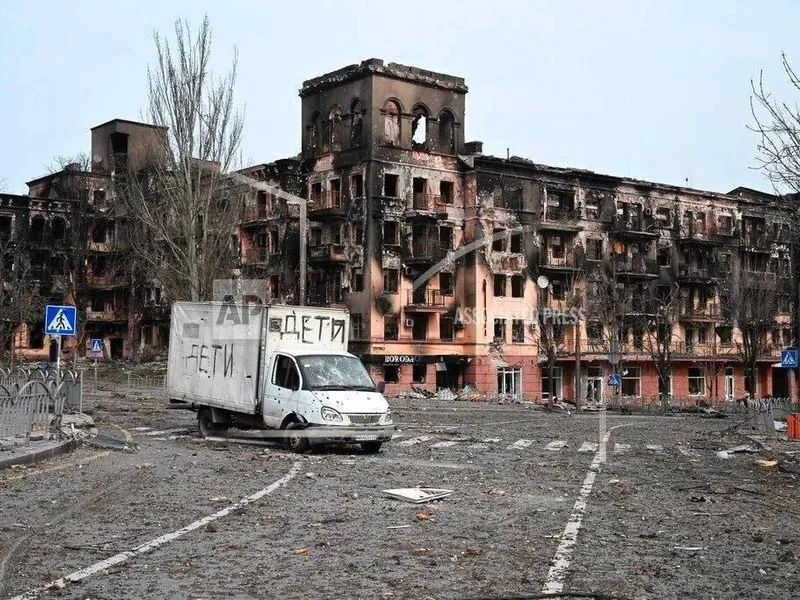 Mariupol este obiectivul cheie al invaziei rusești, transmite Ministerul britanic al Apărării/FOTO: Twitter/Nexta