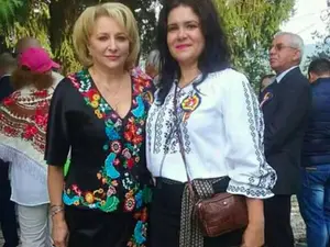 Laura Chiorean, alături de Viorica Dăncilă. Foto Facebook