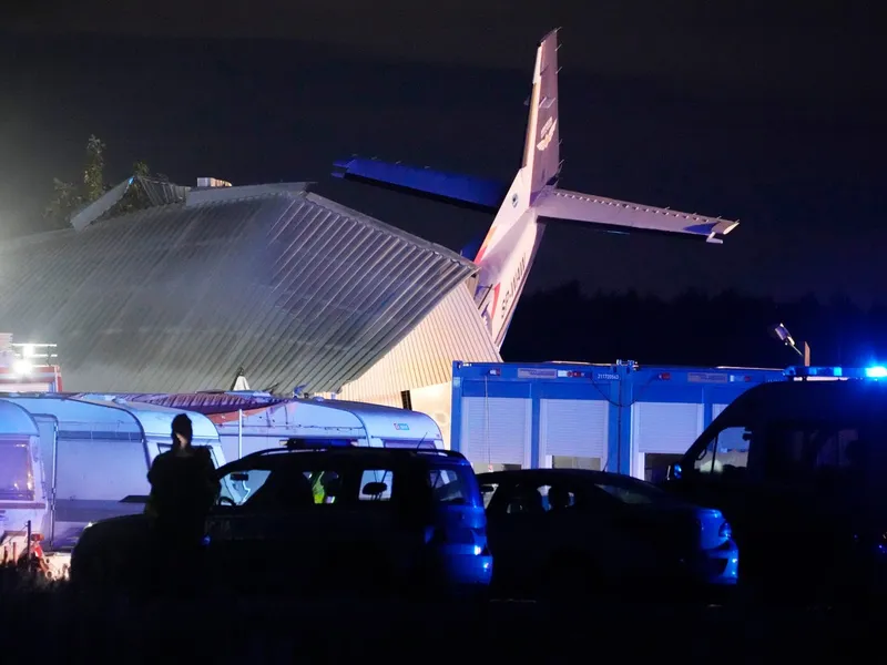 Avion prăbușit în Polonia - Foto: Profimedia Images