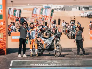 Singurul român din Dakar 2024, riderul „Mani” Gyenes, ia startul de o poziție bună - 47 - Foto: Emanuel Gyenes