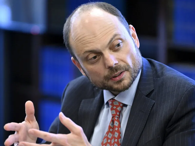 Opozantul rus Vladimir Kara-Murza: Vladimir Putin trebuie să piardă războiul „în faţa” Ucrainei - Foto: Profimediaimages.ro