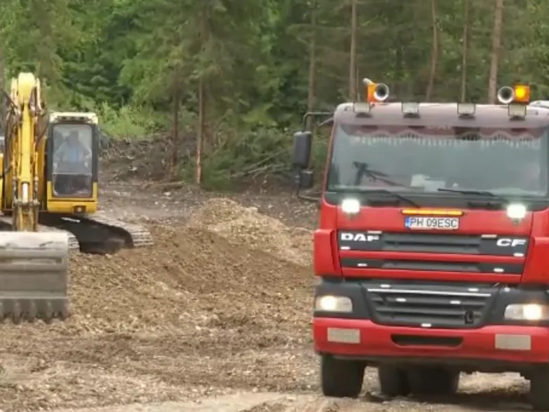 Autostrada Ploiești - Brașov mai așteaptă. Încep însă lucrările la un drum județean. Gata în 2028? - Foto: captură video Pro TV