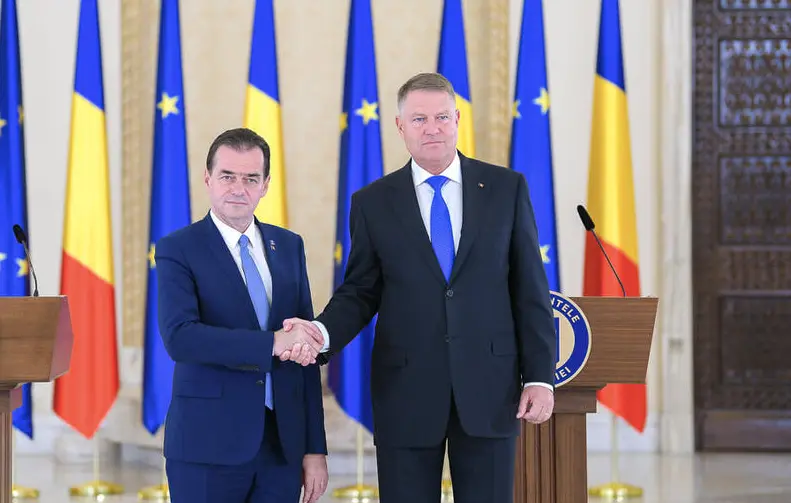 Premierul Orban și președintele Iohannis/FOTO: facebook.com