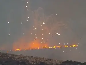 Avioanele israeliene au bombardat Libanul ca răspuns la atacul cu rachete al Hezbollah - Foto: Profimedia images