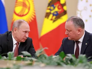 Dodon și Putin. FOTO: curentul.md