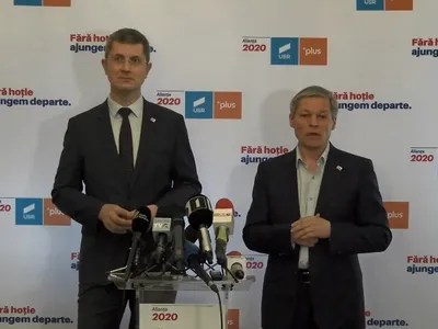 Barna și Cioloș se tem de întrebările incomode. Foto USRPLUS