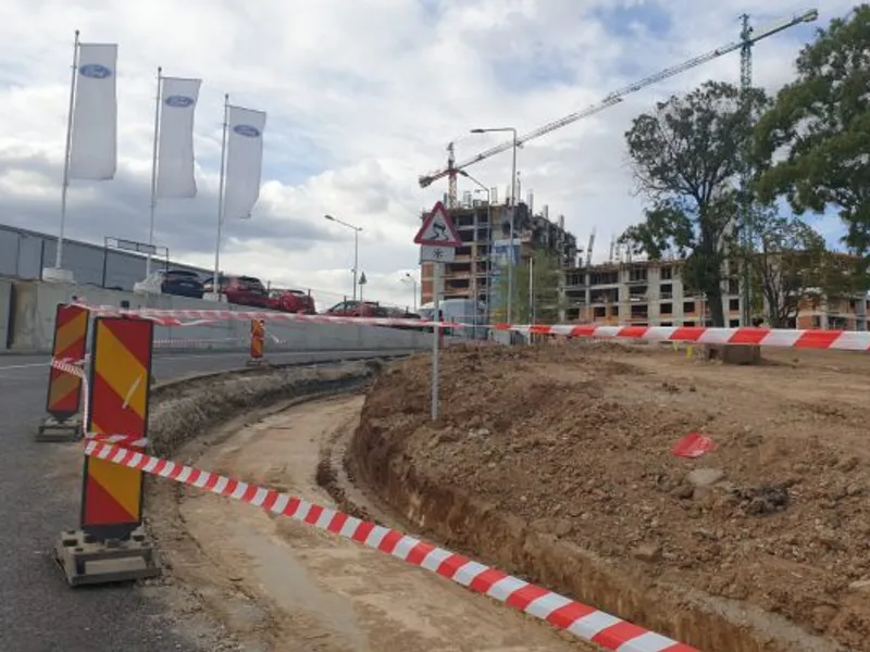 Pasajul Ciurel s-a construit, acum se demolează/FOTO: g4media.ro