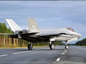 Norvegia, prima țară care arată capacitatea F-35A de a opera pe autostrăzi în caz de război  - Foto: puolustu (imagine cu caracter ilustrativ)svoimat.fi