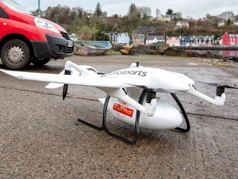 Servicii de curierat la un alt nivel: corespondența este livrată cu ajutorul dronelor Foto: Chris Gorman/Getty Images