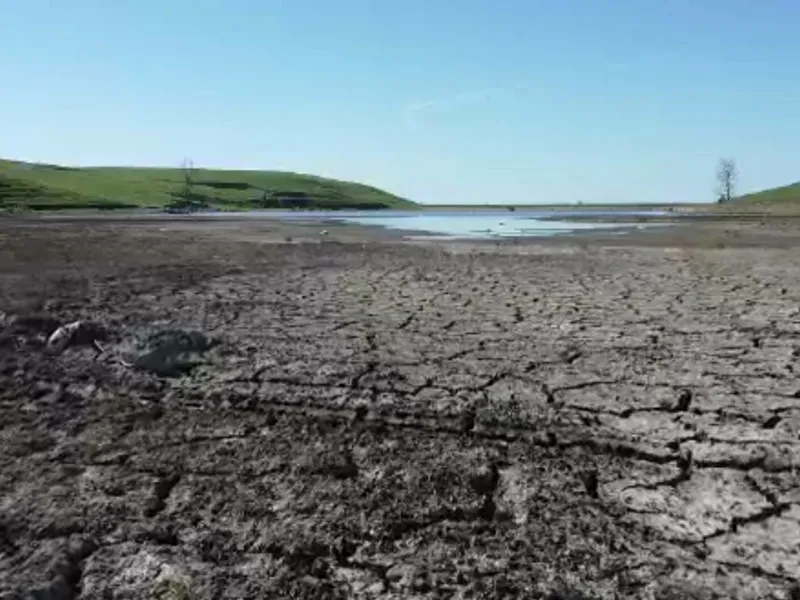 Un lac din România a dispărut complet din cauza temperaturilor ridicate. Peștii mor pe capete - Foto: Protv / imagine rol ilustrativ