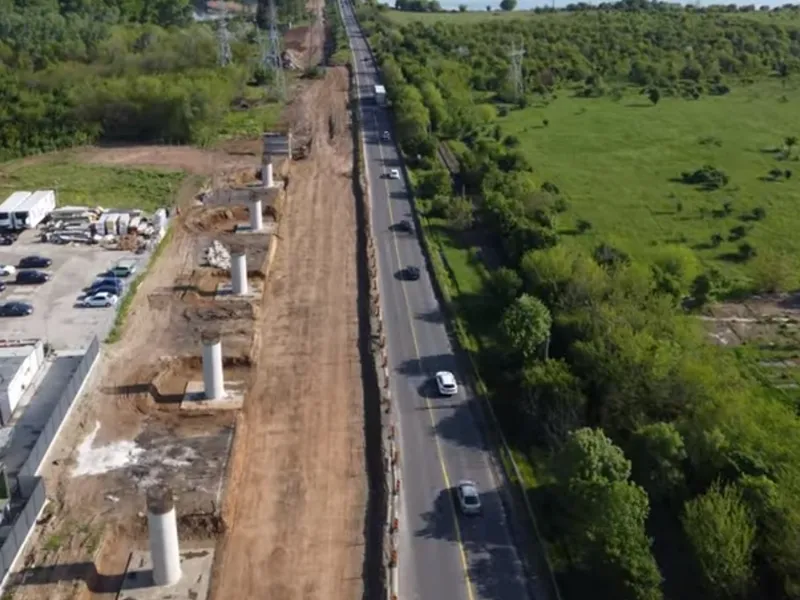 „Povestea” a 11 km din Centura Capitalei, între DN2 și A2, continuă. Nouă licitație, după 12 ani - Foto: captură video