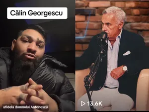 Interlopul George Pian: Domnule Georgescu, sunteți copia fidelă a lui Antonescu? Ne faceți ca el? Foto: TikTok