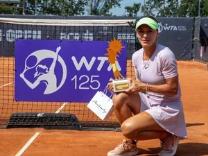 Ana Bogdan, campioana turneului WTA 125 BCR Iași Open. A pus Iașiul pe harta tenisului/FOTO: ziaruldeiasi.ro