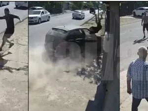 Reglare de conturi la Brăila în stil mafiot/foto: captură video