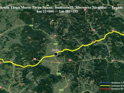 Unde va fi construit cel mai complex și scump drum din țară și Europa. 40 de milioane de euro/km Foto:facebook/Cristian Pistol