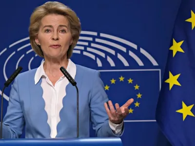 Preşedinta Comisiei Europene Ursula von der Leyen vizitează luni România pentru evaluarea PNRR-ului/FOTO: CEPS