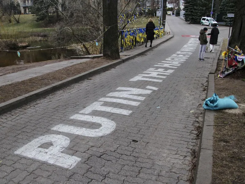 Ce nume ar putea să aibă strada pe care se află Ambasada Rusiei la Bucureşti - Foto: INQUAM PHOTOS / Adriana Neagoe - imagine cu caracter ilustrativ