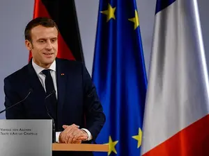 Emmanuel Macron a făcut un apel către europeni. Foto Getty Images