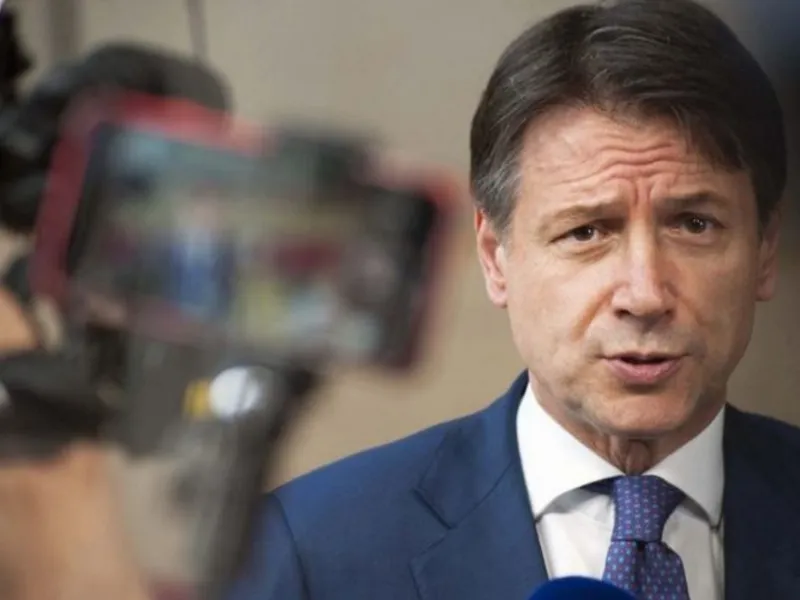 Premierul italian Giuseppe Conte