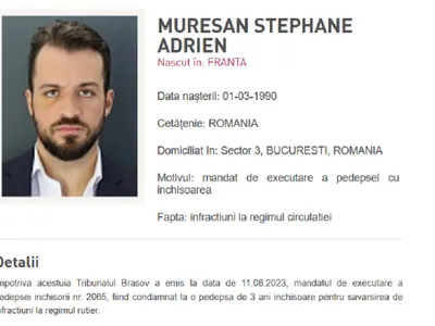 Adrien Stephane Mureşan nu scapă de pușcărie. Ce au decis judecătorii din Franța în cazul său? - Foto: Poliția Română