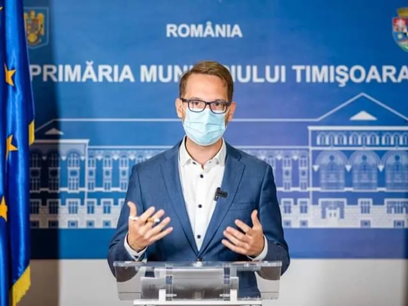 Dominic Fritz a anunțat că Timișoara ar putea intra în carantină/FOTO: Facebook