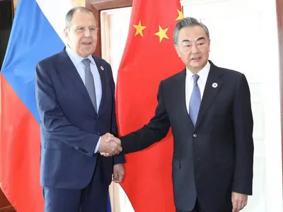 Serghei Lavrov și Wang Yi- Foto: scmp.com