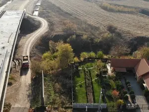 Autostrada Sebeş – Turda, construită la câțiva metri de locuințele oamenilor/Foto: G4media