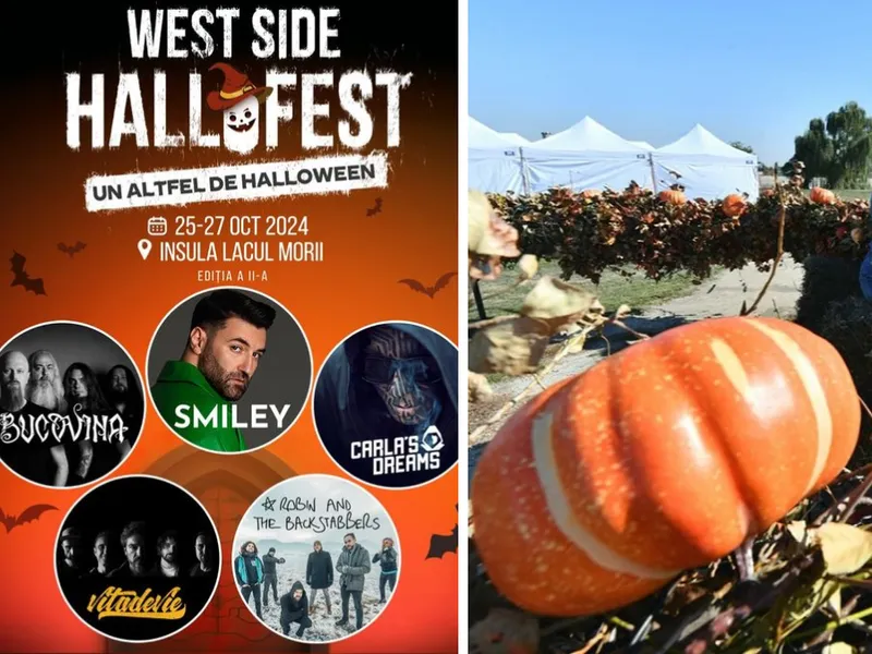 West Side Hallo Fest: Concerte rock, parada dovleacului de Halloween pe Insula Lacul Morii - Foto: Facebook/ West Side Hallo Fest