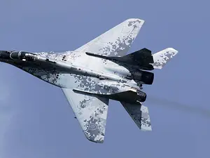 Avion multirol MIG-29 al Forţelor Aeriene Slovace - Foto: Wikimedia/KGyST/CC BY-SA 3.0