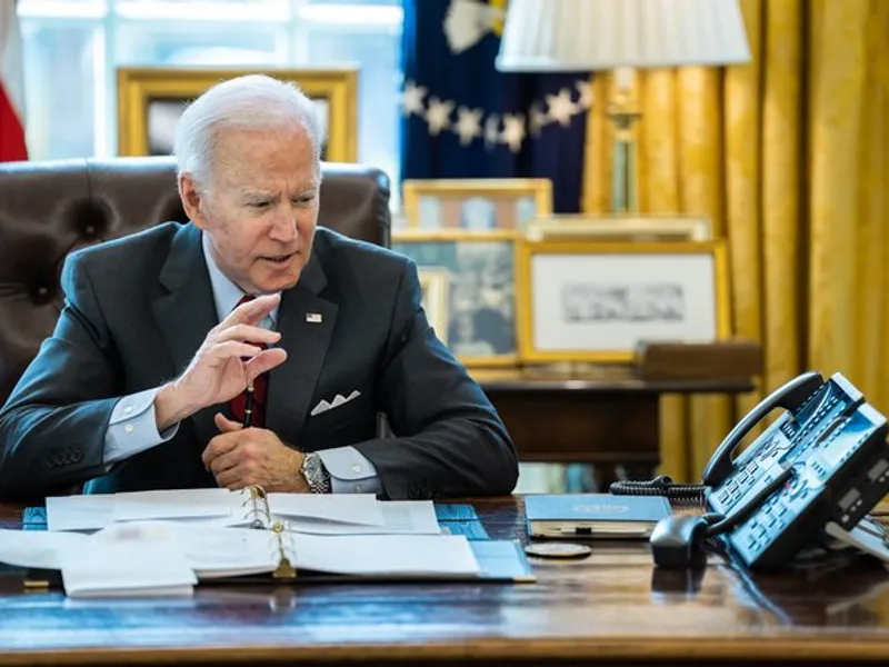 SUA face tot posibilul ca Ucraina să reziste. Biden va aloca alte 800 de milioane de dolari/FOTO: Twitter/@POTUS