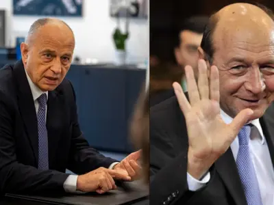 Traian Băsescu, lovitură sub centură la Mircea Geoană: „I-am administrat două bătăi” - Foto: colaj Facebook Mircea Geoană/Traian Băsescu