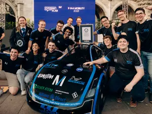 Mașina electrică cu cea mai mare autonomie, 2.573,79 km, are bateria cât jumătate a celei de Dacia - Foto: TUM