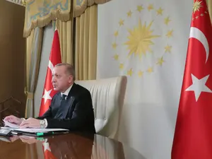 Erdogan avertizează UE că Turcia nu va deveni „unitatea de stocare a migranților” a Europei/FOTO: Facebook/Tayyip Erdogan