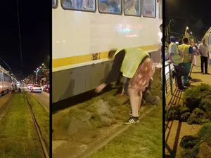 Cum strică tramvaiele și crește riscul de accident iarba pusă între șine de primării în Capitală - Foto: Facebook/Asociația Metrou Ușor