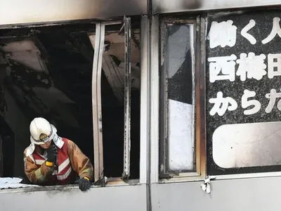 Tragedie la clinica din Osaka. FOTO: Twitter