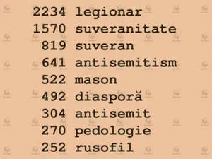 Cuvântul „legionar” a fost cel mai căutat pe dexonline, în noaptea alegerilor, la diferență notabilă față de „rusofil” și „antisemit”