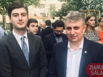 Alexandru Pencu și Lucian Bode Foto: Ziua de Sălaj