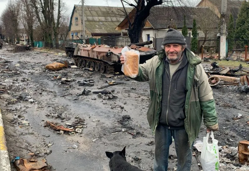 Stradă din Bucea. / Foto: bbc.com