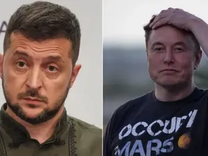 Zelenski și Musk - Foto: news.ro